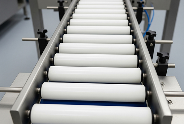 مزایای استفاده از رولیک پلیمری و تفلنی در نوار نقاله ها