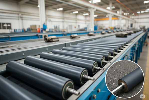 مزایای رولیک تفلونی نسبت به سایر انواع؛ بررسی تخصصی در صنایع نقاله