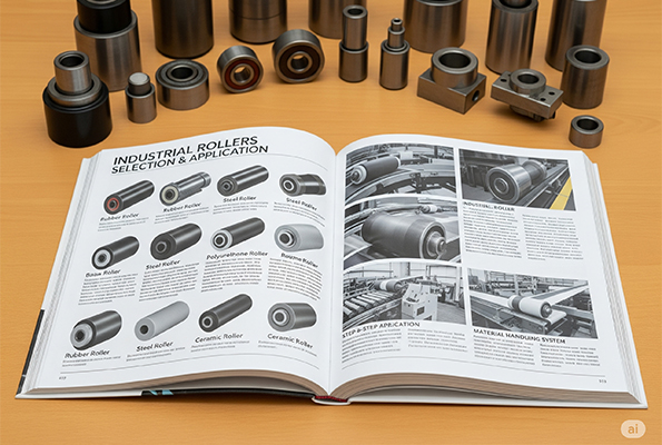 بررسی انواع رولیک‌های صنعتی راهنمای کامل انتخاب و کاربرد