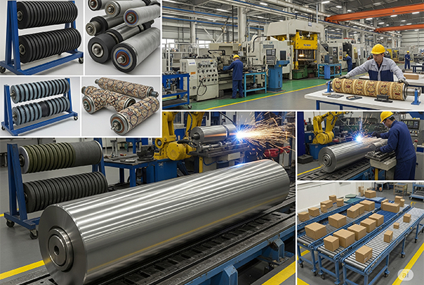 رولیک‌سازی صنعتی؛ مراحل تولید، انواع رولیک و کاربردها