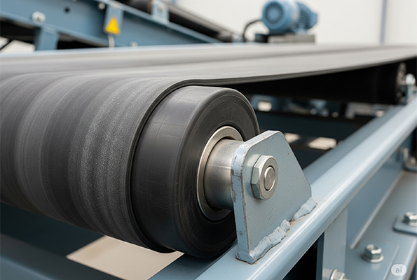 نقش رولیک راهنما در نوار نقاله قطعه‌ای کوچک با تأثیر بزرگ